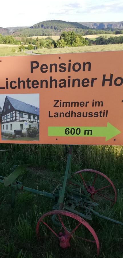 Lichtenhainer Hof Lichtenhain  Екстериор снимка